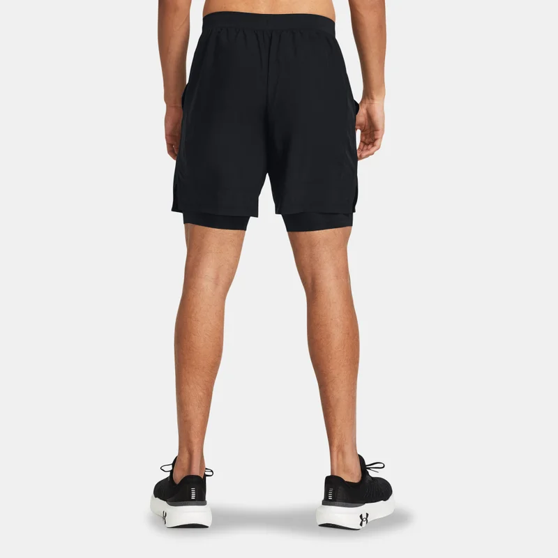 اندر ارمر شورت لونش 2 في 1 للرجال